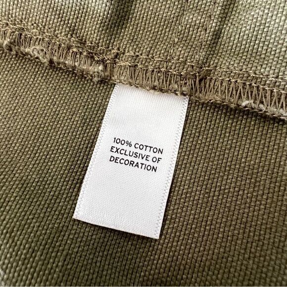 MELROSE And MARKET Women’s Butterfly Patch Army Green Jacket Size Small - Picture 12 of 12